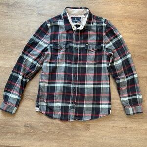 Buffalo Plaid Button up Shirt - Men’s large